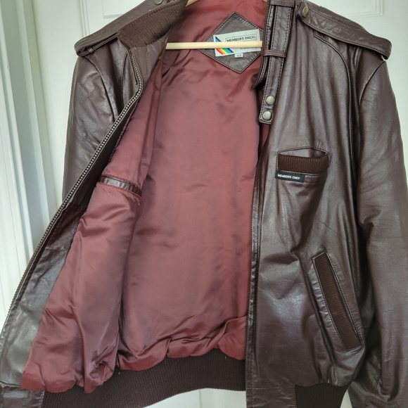Members Only Other - Members Only Jacket Leather Size 42